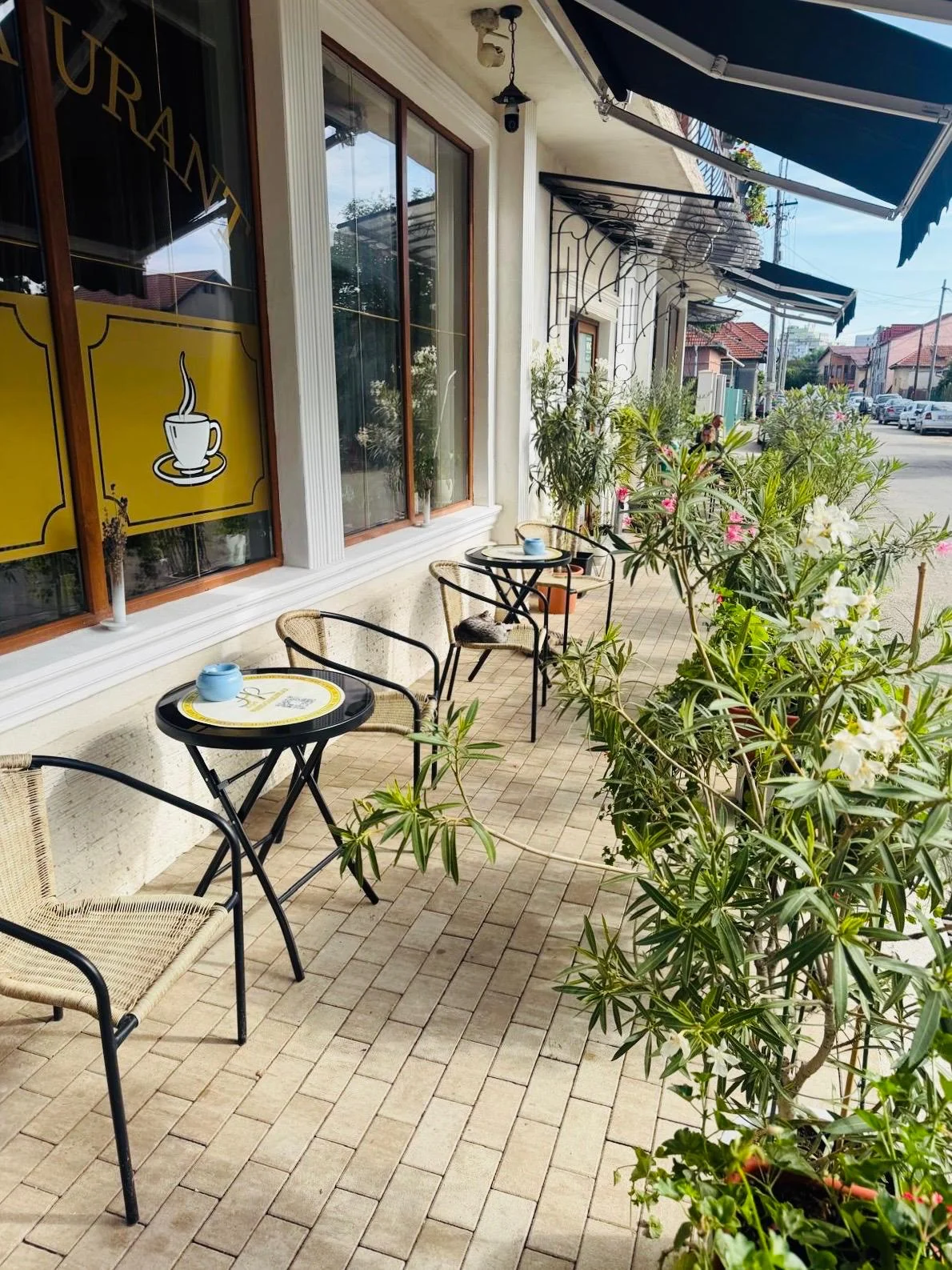 Terasa restaurantului